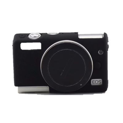 Camera Case Bag Soft Silicone Black Shockproof Armor Skin Body Cover Protector Camera Accessories for Canon EOS M100