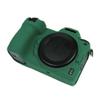 Camera Case Bag Green Soft Silicone Anti-Skid Texture Armor Skin Body Cover Protector for Nikon Z7 II Mirrorless Camera view 1