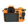 Camera Case Bag Orange Soft Silicone Anti-Skid Texture Armor Skin Body Cover Protector for Nikon Z7 II Mirrorless Camera view 2