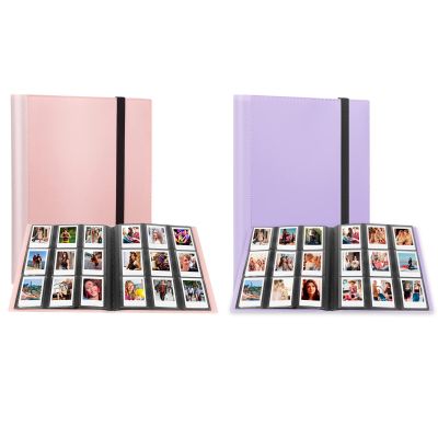 2 Packs 432 Pockets Photo Album for Fujifilm Instax Mini Camera, Polaroid Snap PIC-300 Z2300 Instant Camera, 2x3 Photo Album Book for Fujifilm Instax Mini 11 9 Evo 90 70 40 8 7 LiPlay Instant Camera