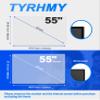 TYRHMY Anti Glare Tv Screen Protector for 55 Inch, Anti Blue Light Screen Protector, Shield UV and Blocking Radiation,55in 47.67inx26.85in view 4