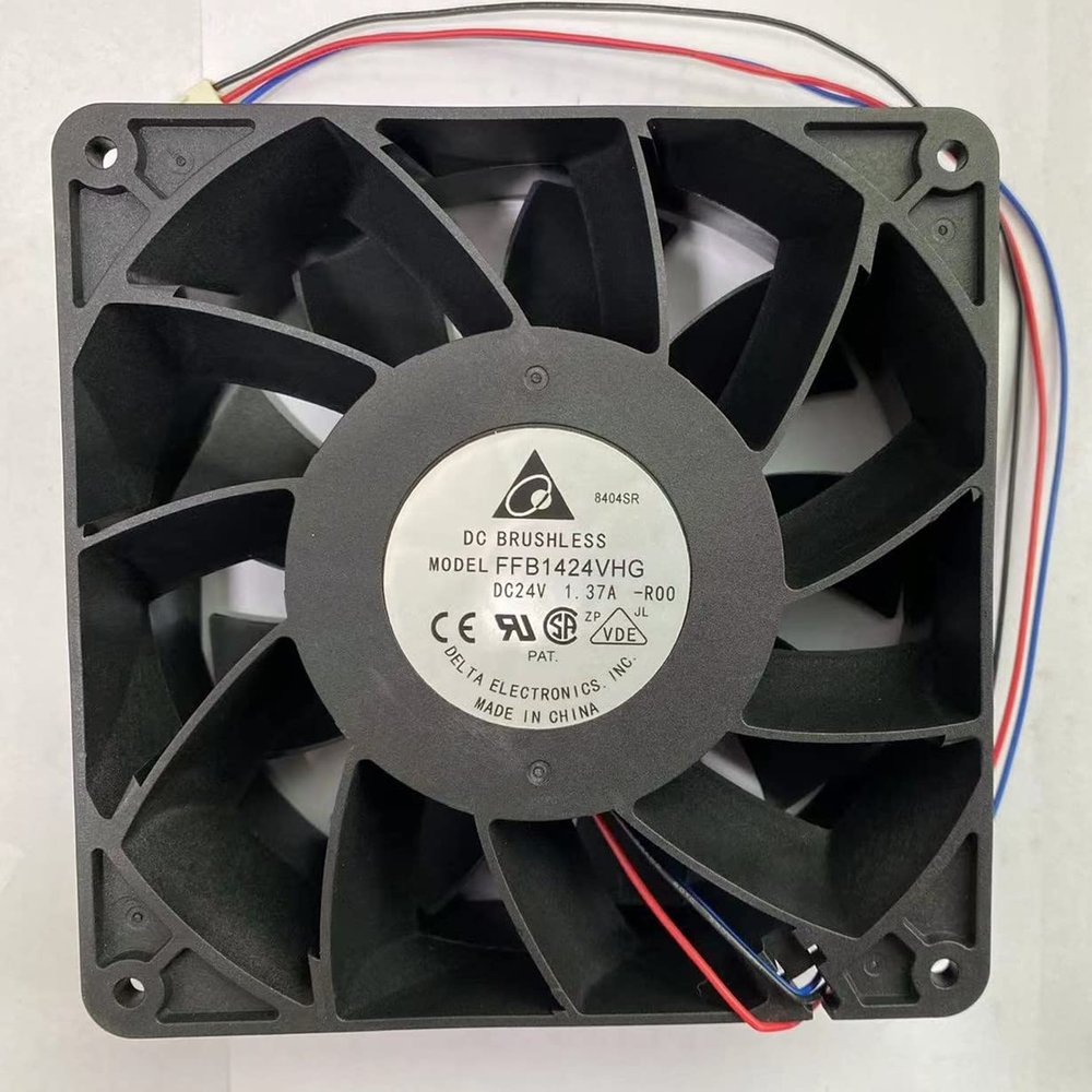 for FFB1424VHG Fan 24V 1.37A 14014050mm 3-wire/3-pin Cooling Fan
