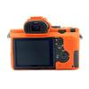 Camera Soft Silicone Case Bag Orange Rubber Armor Skin Body Cover Protector for Sony Alpha a7S II Mirrorless Digital Camera view 2