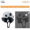 Hard Hat Safety Helmet with Visor and Ear Muffs,LOHASPRO Arborist Forestry Helmet Garden Tree Cutting Logging Wood Chopping Chainsaw Work Construction Hardhat(L91 White+Smoked Visor+Earmuff) view 3
