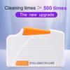 NewMainOne Fiber Optic Connector Cleaner,FTTH Fiber Optic Cleaning Box for 1.25mm/2.5mm, FC, SC, LC,MU,ST End Faces and Optical Connectors,Over 500 Times Anti Static Clean Swab(White) view 3