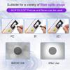 NewMainOne Fiber Optic Connector Cleaner,FTTH Fiber Optic Cleaning Box for 1.25mm/2.5mm, FC, SC, LC,MU,ST End Faces and Optical Connectors,Over 500 Times Anti Static Clean Swab(White) view 4