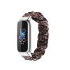 2 Packs Compatible with Fitbit Luxe Bands for Women Girl, Scrunchies Cloth Soft Pattern Printed Fabric Luxe Wristband Bracelet Elastic Straps for Fitbit Luxe Fitness Tracker (Color-B) view 2
