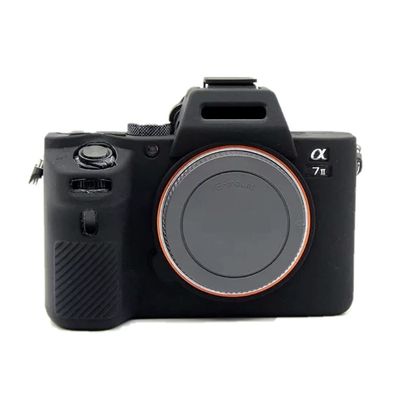 Camera Soft Silicone Case Bag Black Rubber Armor Skin Body Cover Protector for Sony Alpha a7R II Mirrorless Digital Camera