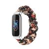 2 Packs Compatible with Fitbit Luxe Bands for Women Girl, Scrunchies Cloth Soft Pattern Printed Fabric Luxe Wristband Bracelet Elastic Straps for Fitbit Luxe Fitness Tracker (Color-F) view 3