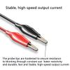 GELRHONR DC 5521 5.5x2.1mm Male to Dual Alligator Clips Power Adapter Cable,Two Alligator Clips DC Adapter Cables for LED Strip Light,Portable CCTV Security, Camera Lightin - 2 Pcs view 3
