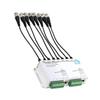 BeElion 8 Channels CCTV Security Camera HD 720P/1080P Passive Video Balun Transceiver, RJ45 BNC UTP Cable Video Transmission for CCTV Surveillance Camera DVR(Aluminium Alloy Shell) view 2