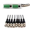 BeElion 8 Channels CCTV Security Camera HD 720P/1080P Passive Video Balun Transceiver, RJ45 BNC UTP Cable Video Transmission for CCTV Surveillance Camera DVR(Aluminium Alloy Shell) view 3