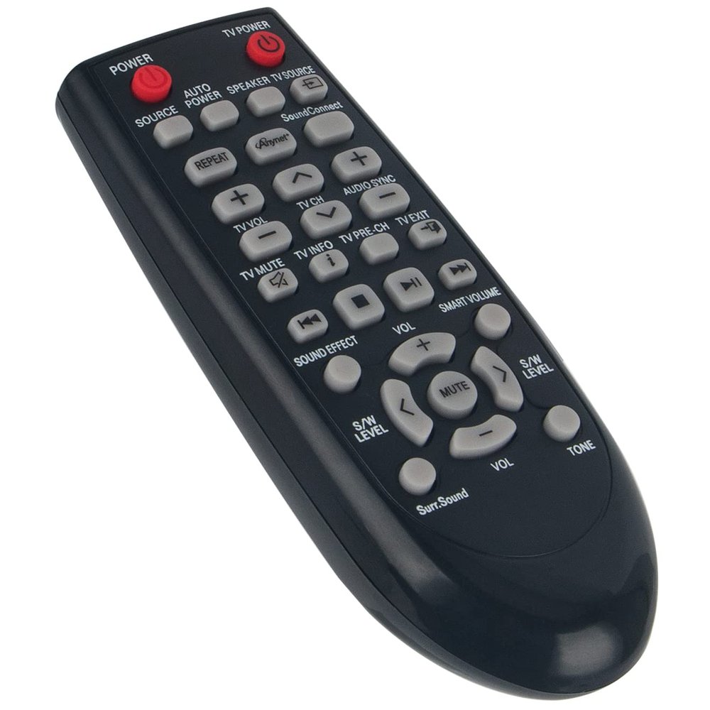 AH59-02612B Replace Remote Control operates for Samsung Audio Soundbar Sound Bar Speaker System HW-H550 HW-H570 HW-HM55C HW-H551 HW-H550/ZA HW-H551/ZA HW-H570/ZA HWH550ZA HWH551ZA HWH570ZA