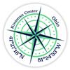 Kinsman Center Ohio 2-Inch Vinyl Decal Sticker Latitude Longitude Compass Design view 1