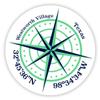 Westworth Village Texas 2-Inch Vinyl Decal Sticker Latitude Longitude Compass Design view 1