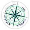 Guthrie Center Iowa 2-Inch Vinyl Decal Sticker Latitude Longitude Compass Design view 1