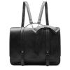 ECOSUSI Briefcase for Women Messenger Backpack PU Leather 14 inch Laptop Bag Satchel Computer Bag for College Business Travel view 1