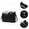 ECOSUSI Briefcase for Women Messenger Backpack PU Leather 14 inch Laptop Bag Satchel Computer Bag for College Business Travel view 3