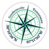 Goodlettsville Tennessee 2-Inch Vinyl Decal Sticker Latitude Longitude Compass Design view 1