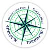 Groton Long Point Connecticut 2-Inch Vinyl Decal Sticker Latitude Longitude Compass Design view 1