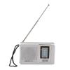 AM FM Portable Pocket Radio, Compact Transistor Radios, Best Reception, Speaker, Earphone Jack, Long Lasting, 2 AA Battery Operated for Indoor, Outdoor & Emergency Use (Silver) view 1