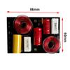 JINGERL 4Ohm 2 Way Divider Treble Woofer Frequency Divider 12db/oct 200W 3.0KHz 2Unit Speaker Crossover Filter For Home Theater Speaker view 3