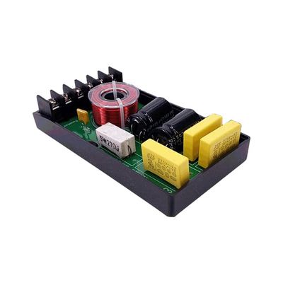 JINGERL 120W 2 Way HiFi Crossover Board Tweeter Bass Frequency Divider ABS Cooling Shell Speaker Filter Weld Free Terminal Car Audio DIY (Color : 1 Piece)