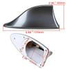 Car Roof Shark Fin Antenna FM/AM Radio Signal Shark Fin Antenna Cover Vortex Stereo Radio Aerial Signal Grey view 2