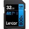 Lexar Blue Series SDHC Memory Card, UHS-I U1 Class 10, 32 GB view 1