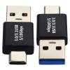 Leehitech USB C Male to USB Male Adapter, Type-C Male to USB Male Adapter, USB C to A Male to Male Adapter for Data Synchronization and Charging (4 pcs) view 3