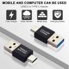 Leehitech USB C Male to USB Male Adapter, Type-C Male to USB Male Adapter, USB C to A Male to Male Adapter for Data Synchronization and Charging (4 pcs) view 4