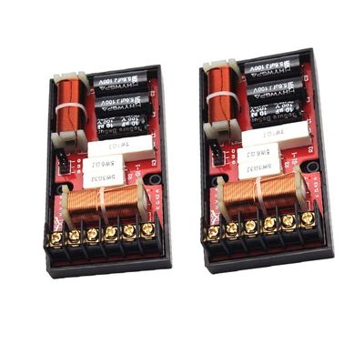 JINGERL Tweeter Bass 2 Way Crossover Board 80W Treble Woofer Frequency Divider 2800Hz Speaker Filter Car Audio Home Theater (Size : 2 Pieces)