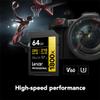 Lexar Professional 1800x SDXC UHS-II Gold Series Memory Card with 4K Video Transfer and Weatherproof Construction (64GB) view 3