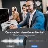 Bluetooth Headset for PC, Wireless Computer Headphone with AI-Powered Environmental Noise Cancelling Microphone & 2.4G USB Dongle, 55H Playtime, Over Ear Comfort Office Headset for Work, Laptop, Zoom view 4