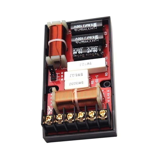 JINGERL Tweeter Bass 2 Way Crossover Board 80W Treble Woofer Frequency Divider 2800Hz Speaker Filter Car Audio Home Theater (Size : 1 Piece)