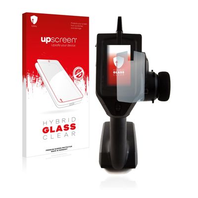 upscreen Screen Protector Film compatible with Spektrum DX5R - 9H Glass Protection, Extreme Scratch Resistant