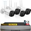 120 Days Storage 2-Way Audio & 130 Ultra Wide-Angle 5.5MP 2 Antennas Outdoor Security Wireless Camera System WiFi Cameras Video Surveillance DVR Kits view 1