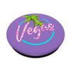 Las Vegas, Nevada Gambling, Palm Trees, Casinos, Neon Lights PopSockets Swappable PopGrip view 2