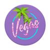 Las Vegas, Nevada Gambling, Palm Trees, Casinos, Neon Lights PopSockets Swappable PopGrip view 3