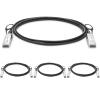QINIYEK 10G SFP+ DAC Twinax Cable, Direct Attach Copper(DAC) Passive Cable, Compatible with Cisco SFP-H10GB-CU 2M, Ubiquiti UniFi, Supermicro, Netgear, Mikrotik,3 Meter(10ft) -4 Pack view 1