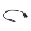 R SPIDER WIRELESS GA Headset to 6 Pin Lemo Connector Aviation Headset Adapter view 1