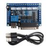 Acxico 1 pcs 5 Axis CNC Interface Adapter Breakout Board for Stepper Motor Driver Mach3 W/USB view 1
