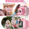 HAONIU 48MP Digital Dual Camera for Kids, 3-12 Years Old, with 2.0 Inch IPS Screen, 32GB SD Card, 1080P HD Video, Perfect for Toddler Birthday Gifts (Pink) view 2