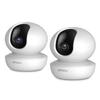 Imou 360 Security Camera Indoor with AI Human/Motion/Sound Detection, WiFi Camera Indoor Wireless 1080P for Pet/Dog/Baby, Smart Tracking, Siren, Night Vision, 2-Way Audio, Works with Alexa, 2 Pack view 1