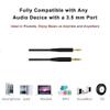 EARLA TEC Replacement Audio Cable Cord,Aux Wire 3.5mm to 2.5mm Compatible with Bose QuietComfort QC25 QC35 QC35II QC45 NC700 Soundlink Soundtrue Headphones (No mic) view 3