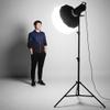 AMBITFUL LS65 Lantern Softbox 25.6 inch/65 cm Soft Lighting Modifier Bowens Mount Softbox for Video Continuous Light, Live Video Light view 3