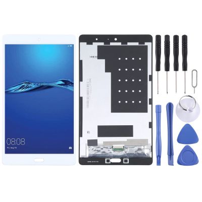 LCD Screen for Huawei MediaPad M3 Lite 8.0 CPN-W09 with Digitizer Full Assembly(White)