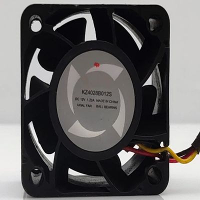 for KZ4028B012S 12V 1.23A 40X40X28MM 3-Wire Cooling Fan