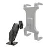 ARKON Heavy Duty 4 Hole AMPS Car or Wall Mounting Pedestal for Dual T Pattern Smartphone and Tablet Holders & 25mm Ball to 17mm Ball Adapter - Black - SP25MM17 view 3