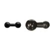 ARKON 25mm (1 inch) Ball to 25mm Ball Adapter Retail Black (SP25MMPL) & 25mm Ball to 17mm Ball Adapter - Black - SP25MM17 view 1